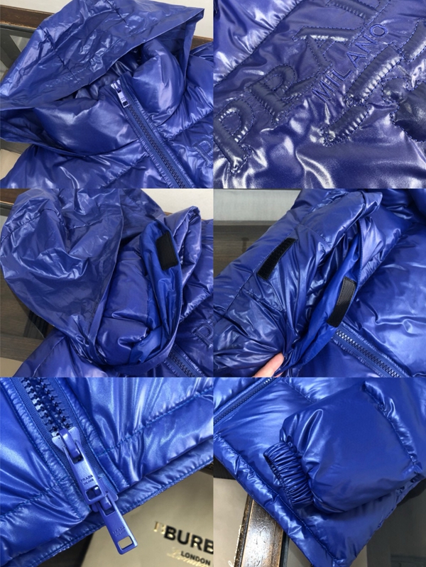 ハイクオリティダウンジャケット素材ディテール